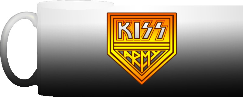 Чашка Хамелеон - KISS Army - Mfest