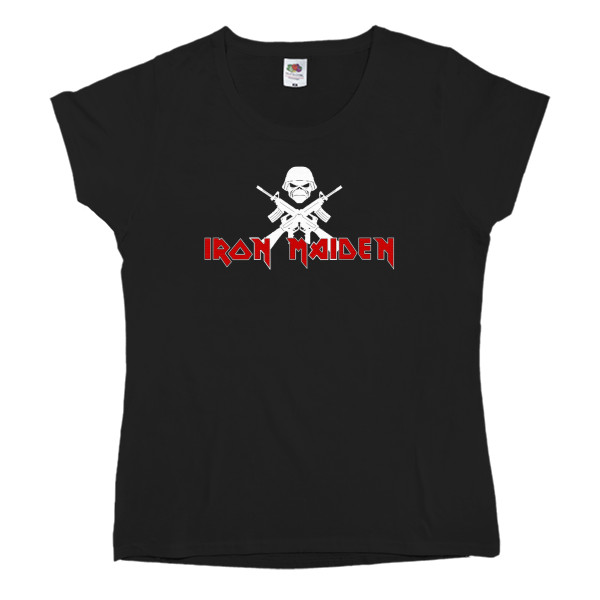 Women's T-shirt Fruit of the loom - Iron Maiden 1 - Mfest