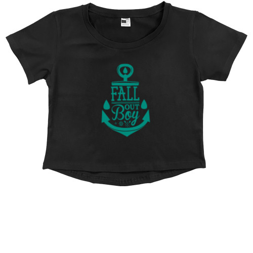 Kids' Premium Cropped T-Shirt - Fall Out Boy 4 - Mfest