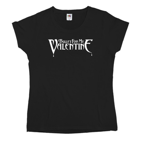 Women's T-shirt Fruit of the loom - Bullet for My Valentine 1 - Mfest