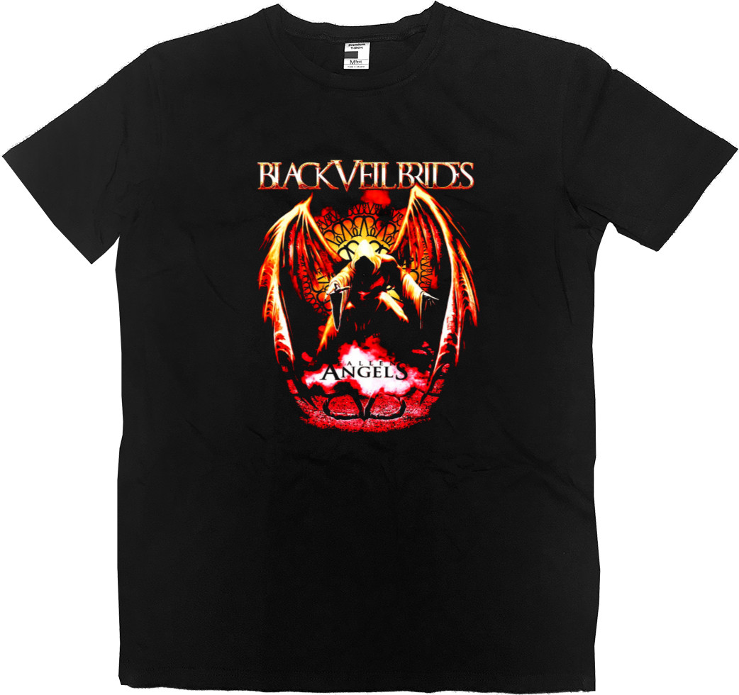 Men’s Premium T-Shirt - Black Veil Brides Fallen Angels - Mfest