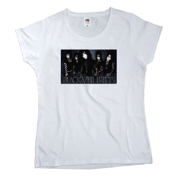 Women's T-shirt Fruit of the loom - Black Veil Brides 5 - Mfest