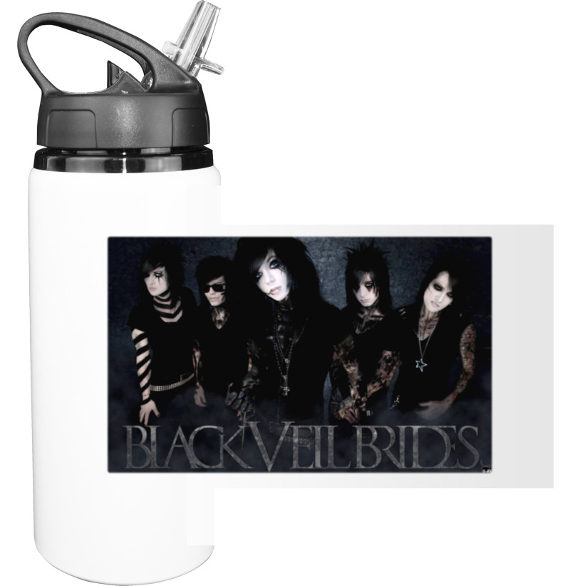 Sport Water Bottle - Black Veil Brides 5 - Mfest