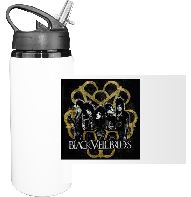 Sport Water Bottle - Black Veil Brides 4 - Mfest