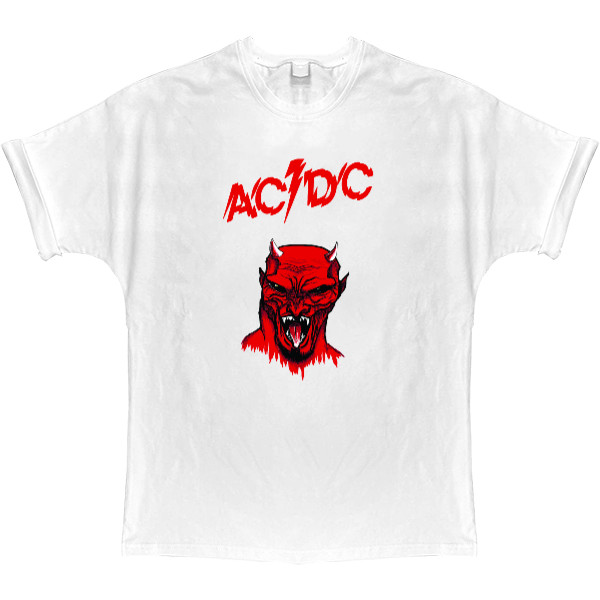 T-shirt Oversize - AC-DC 8 - Mfest