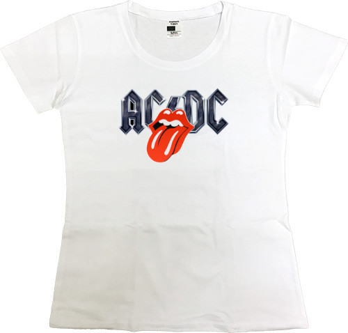 Women's Premium T-Shirt - AC-DC 4 - Mfest