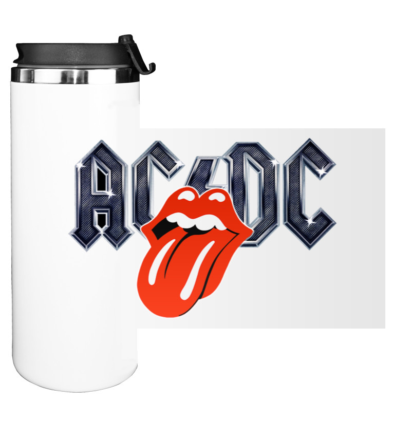 AC DC - Water Bottle on Tumbler - AC-DC 4 - Mfest