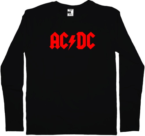 Men's Longsleeve Shirt - AC-DC 1 - Mfest