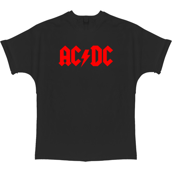 T-shirt Oversize - AC-DC 1 - Mfest