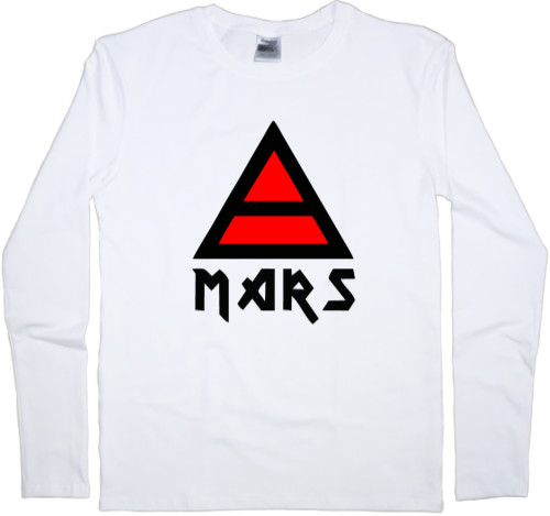 Men's Longsleeve Shirt - 30 seconds to mars 3 - Mfest