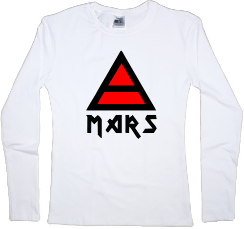 Women's Longsleeve Shirt - 30 seconds to mars 3 - Mfest