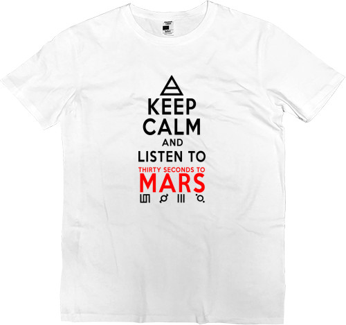 Men’s Premium T-Shirt - 30 seconds to mars 6 - Mfest