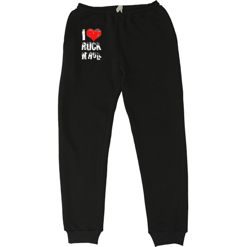 Women's Sweatpants - I love rock n roll - Mfest