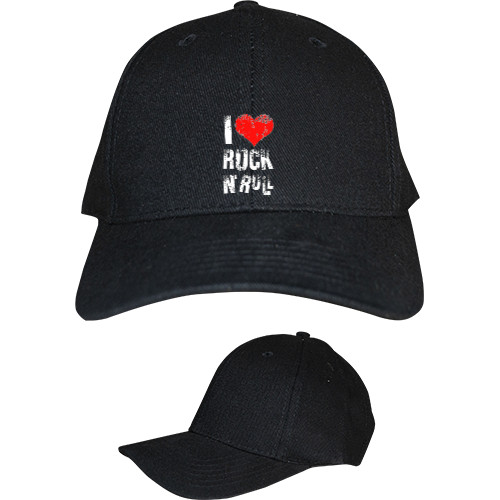 Rock - Kids' Baseball Cap 6-panel - I love rock n roll - Mfest