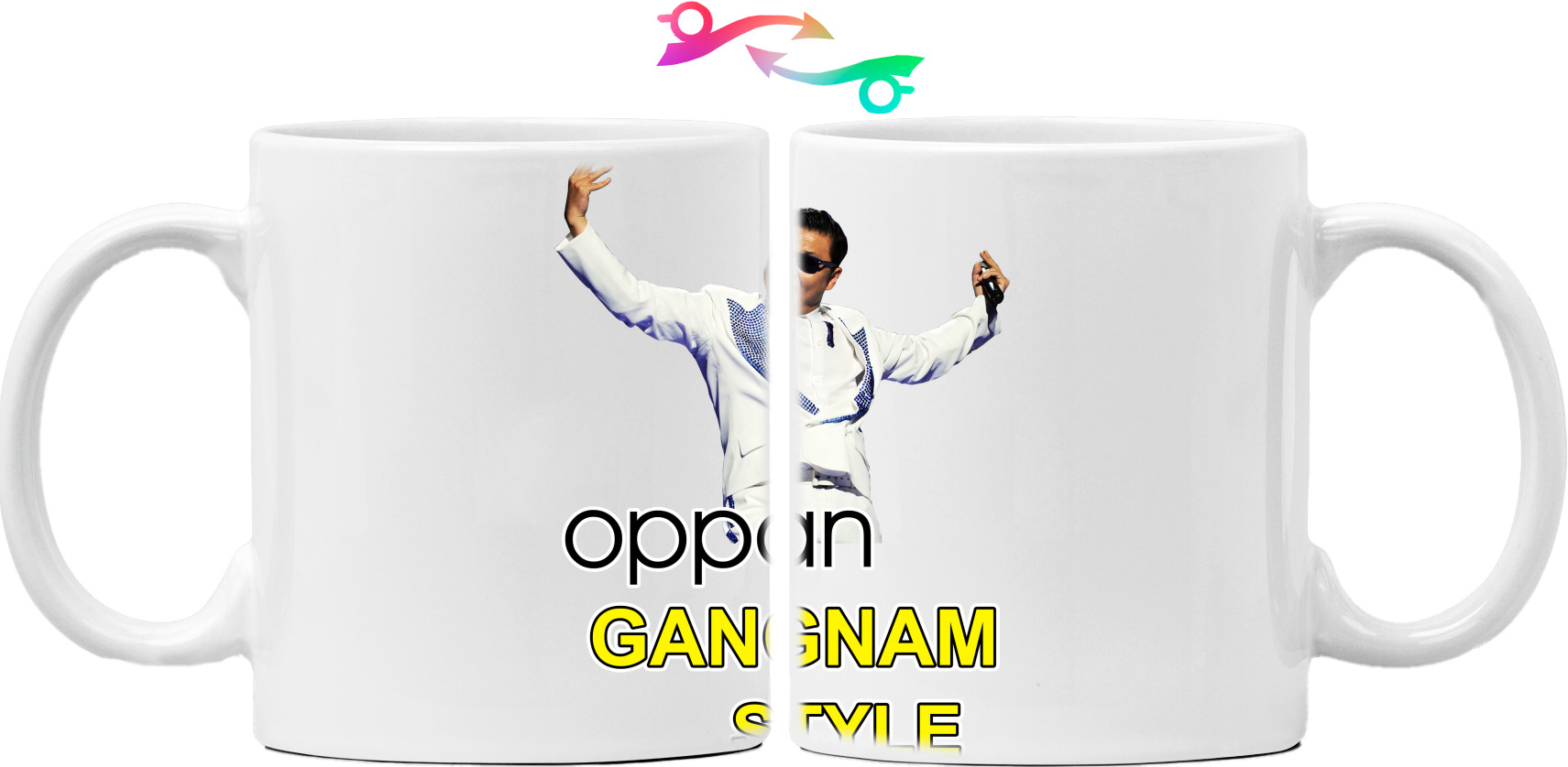 Mug - gangnam style - 3 - Mfest