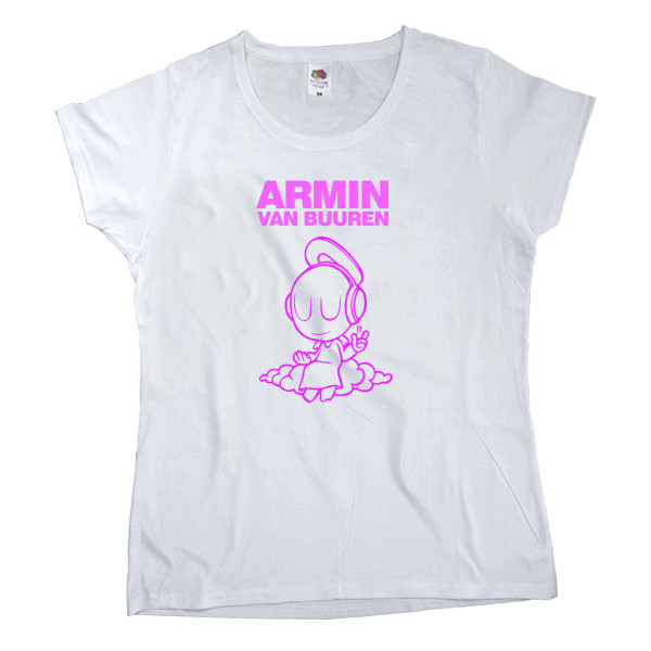 Women's T-shirt Fruit of the loom - Armin Van Buuren - 8 - Mfest