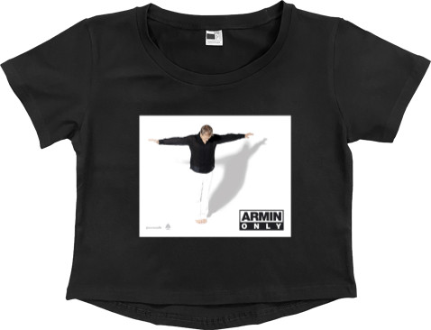 Women's Cropped Premium T-Shirt - Armin Van Buuren - 3 - Mfest