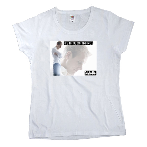 Women's T-shirt Fruit of the loom - Armin Van Buuren - 2 - Mfest