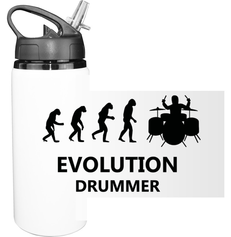 Sport Water Bottle - Evolution Drummer - Mfest