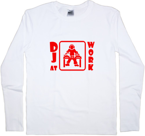 Men's Longsleeve Shirt - DJ work - Mfest