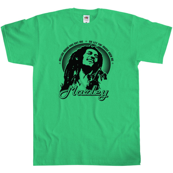 Kids' T-Shirt Fruit of the loom - Bob Marley - Mfest