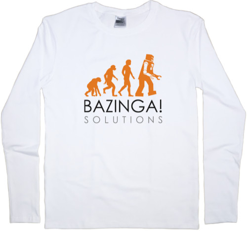 Men's Longsleeve Shirt - Bazinga 9 - Mfest