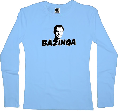 Women's Longsleeve Shirt - Bazinga 1 - Mfest