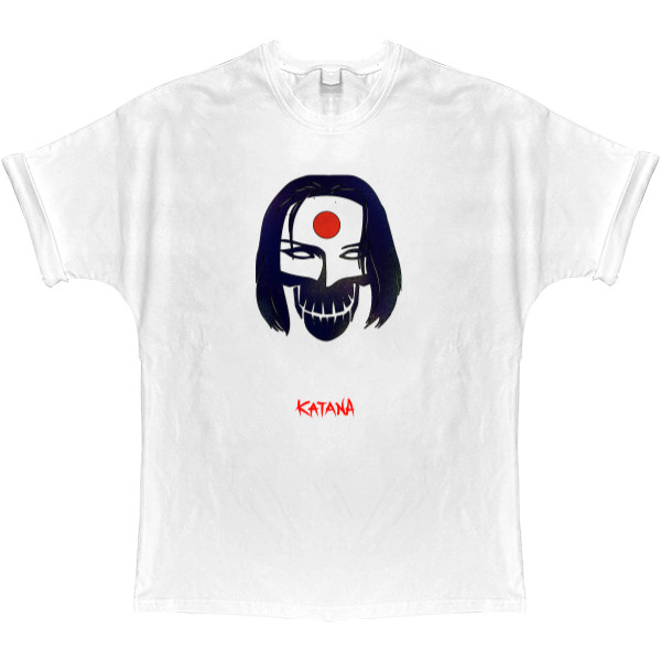 T-shirt Oversize - Отряд самоубийц Katana - Mfest