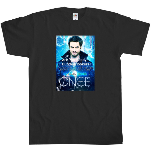 Men's T-Shirt Fruit of the loom - Once upon a time 5 Captain Hook - Mfest