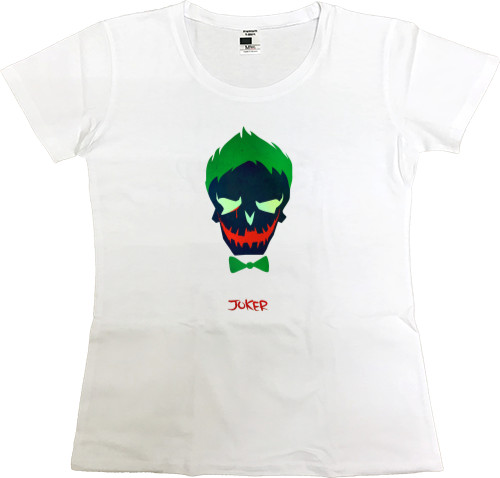 Women's Premium T-Shirt - Отряд самоубийц Joker - Mfest