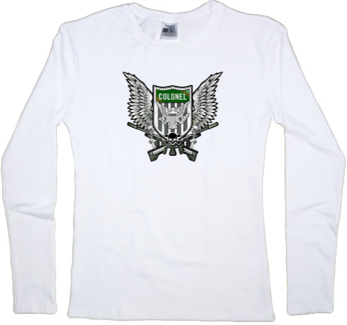 Women's Longsleeve Shirt - Отряд самоубийц Colonel - Mfest