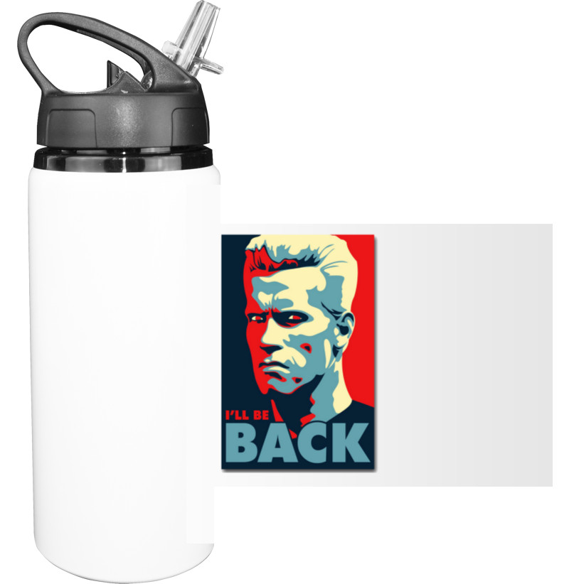 Sport Water Bottle - The Terminator 09 - Mfest