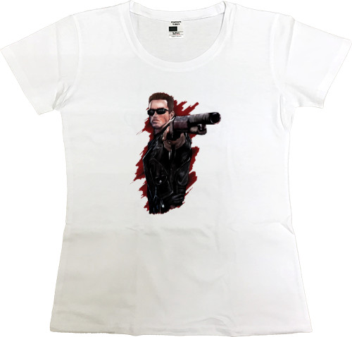 Women's Premium T-Shirt - The Terminator 01 - Mfest