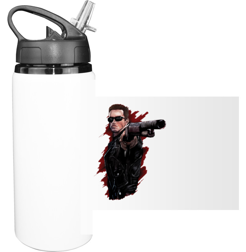 Терминатор - Sport Water Bottle - The Terminator 01 - Mfest