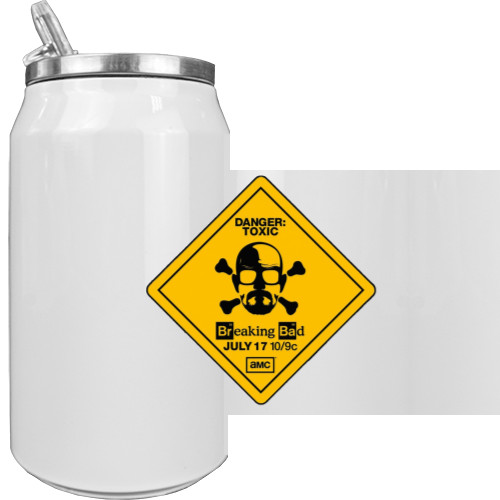 Aluminum Can - Danger toxic - Mfest