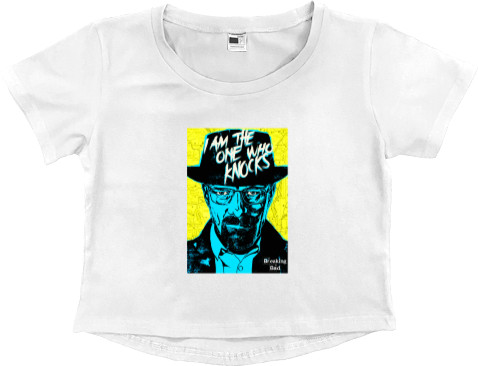 Women's Cropped Premium T-Shirt - Breaking Bad 5 - Mfest