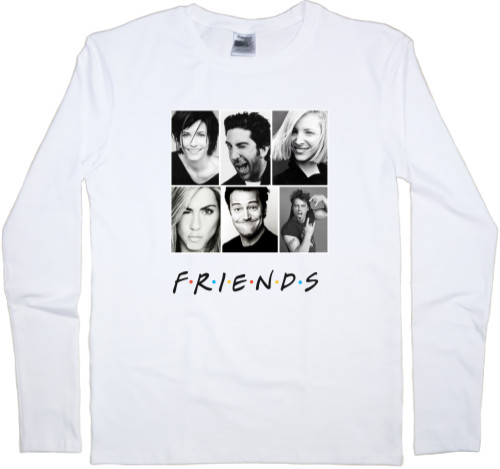 Men's Longsleeve Shirt - Friends 2 - Mfest