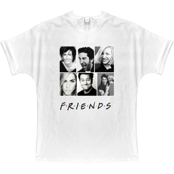 T-shirt Oversize - Friends 2 - Mfest