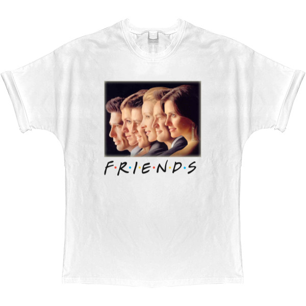 T-shirt Oversize - Friends 1 - Mfest