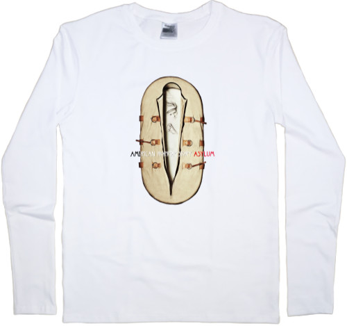 Men's Longsleeve Shirt - Американская История Ужасов 10 Asylum - Mfest