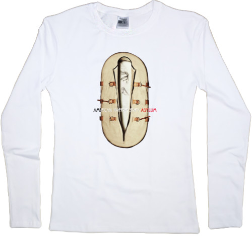 Women's Longsleeve Shirt - Американская История Ужасов 10 Asylum - Mfest