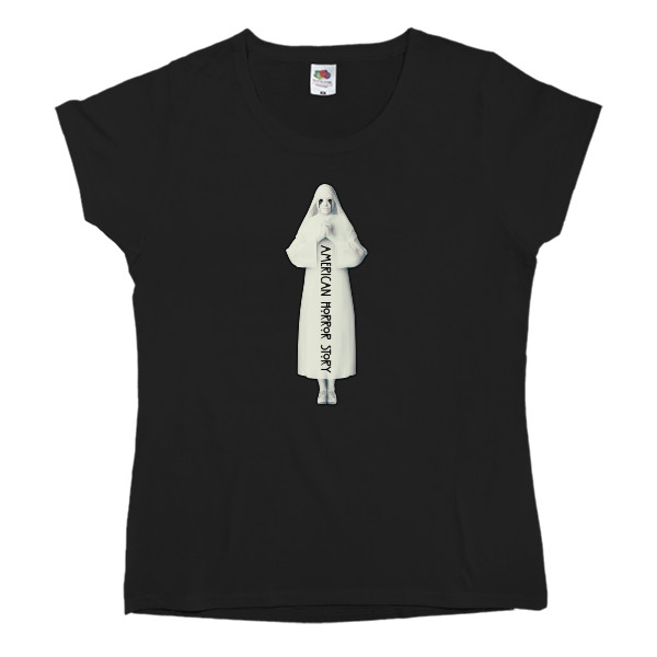 Women's T-shirt Fruit of the loom - Американская История Ужасов 9 Asylum - Mfest