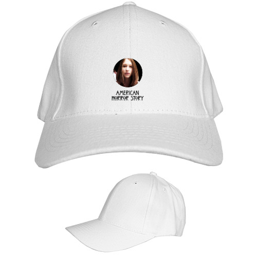 Kids' Baseball Cap 6-panel - Американская История Ужасов 7 Вайолет - Mfest