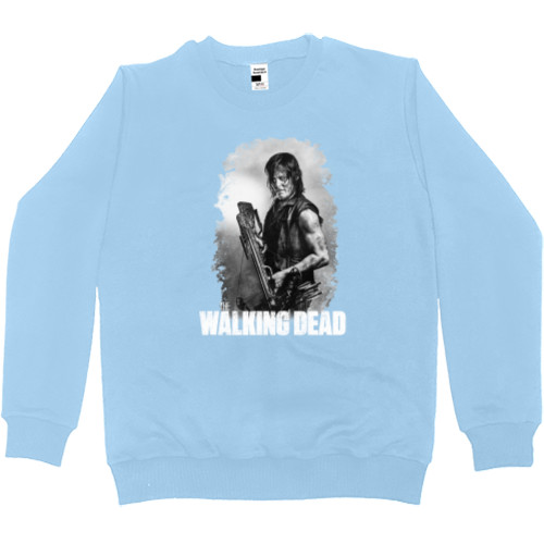 The Walking Dead - Men’s Premium Sweatshirt - Wallking dad - Daryl Dixon - Mfest