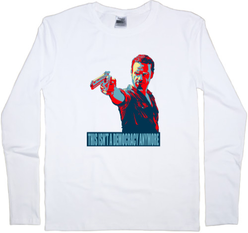 Kids' Longsleeve Shirt - Walking Dead Rick Grimes 2 - Mfest