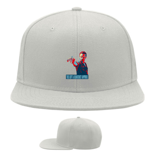 Snapback Baseball Cap - Walking Dead Rick Grimes 2 - Mfest