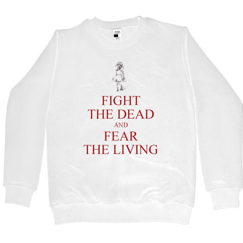 Kids' Premium Sweatshirt - Walking Dead Fear The Living 1 - Mfest