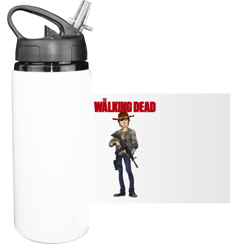 Sport Water Bottle - Walking Dead Carl Grimes 3 - Mfest