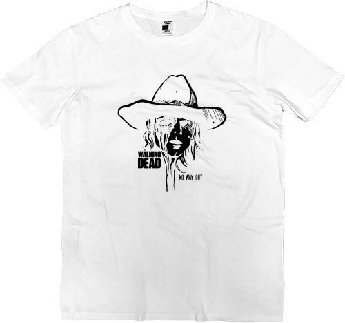 Men’s Premium T-Shirt - Walking Dead Carl Grimes 1 - Mfest