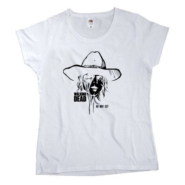 Women's T-shirt Fruit of the loom - Walking Dead Carl Grimes 1 - Mfest